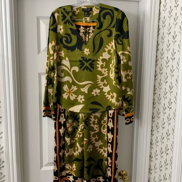 Rachel Zoe Size XS pant & Small top two piece pantsuit - Picture 1 of 10